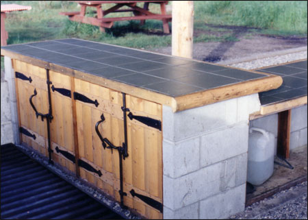 outdoor counter